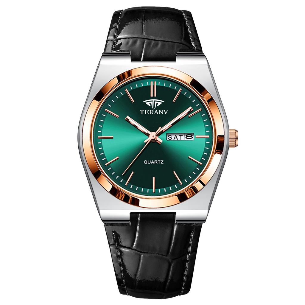 Swiss Women's Calendar Watch - Waterproof, Luminous, Alloy Steel Band