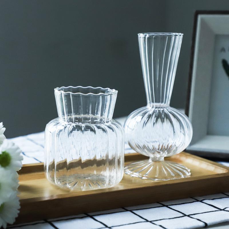 Transparent Hydroponic Vases Container Bottle Plant Arrangement Glass Table Creative Terrarium Nordic Flower Pot