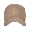 Personalized Mbappes 10 Football Baseball Cap Outdoor Women Unisex's Adjustable French KM Soccer Dad Hat Autumn