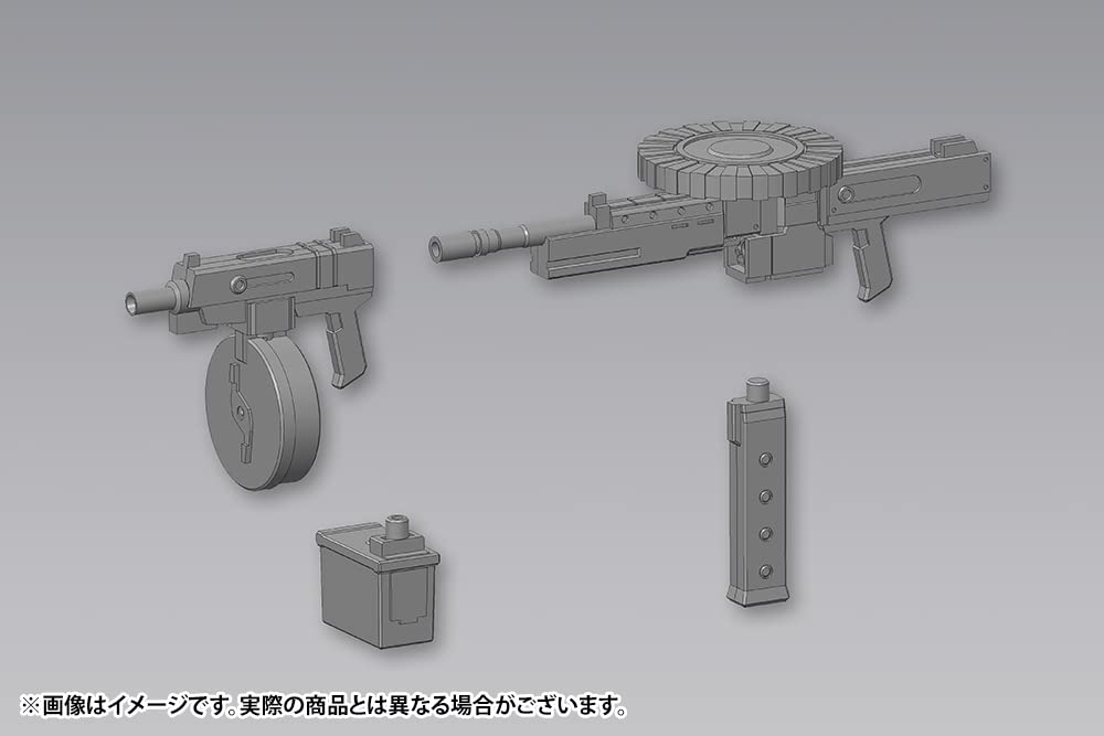 Kotobukiya M.S.G Modeling Support Goods Weapon Unit 40 Multicaliber, Approx. 80mm Long, Non-Scale Plastic Model