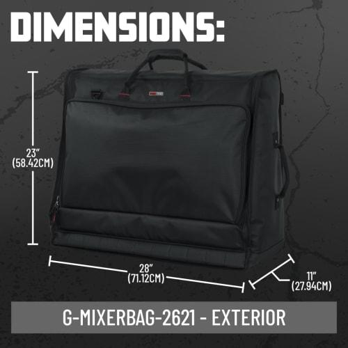 GATOR G-MIXERBAG Series Nylon Gig Bag (26 x 21 x 8.5 inches)