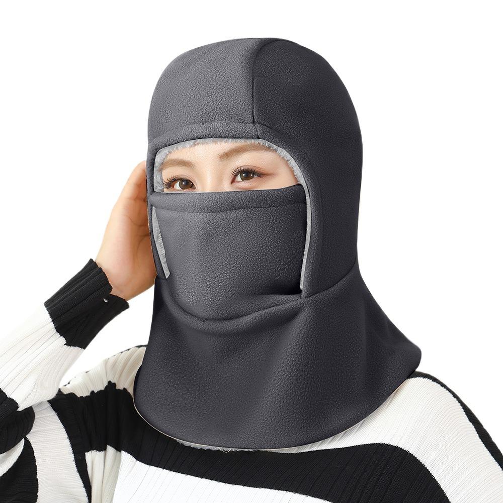 

Защита шеи Балаклава Велосипедная шапка Защита от холода Лыжная Ветрозащитная шапка Теплая шапка Маска Спорт на открытом воздухе серый