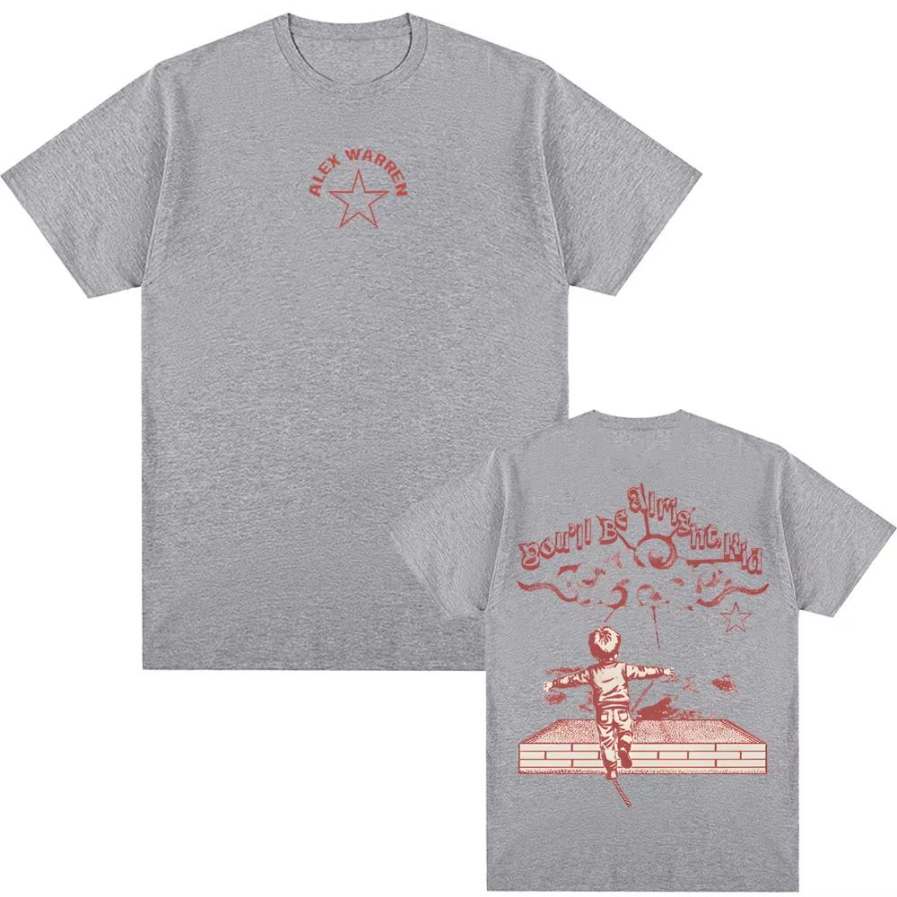 

TIGHT ROPE TEE Alex Warren 2026 SpringSummer NEW Fashion Casual Pop music Streetwear High Quality Oneck Short Sleeve Top 4XL