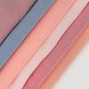 Summer Monochrome Pearl Chiffon Bubble Scarf Long Scarf Solid Color Women's Headscarf Scarf