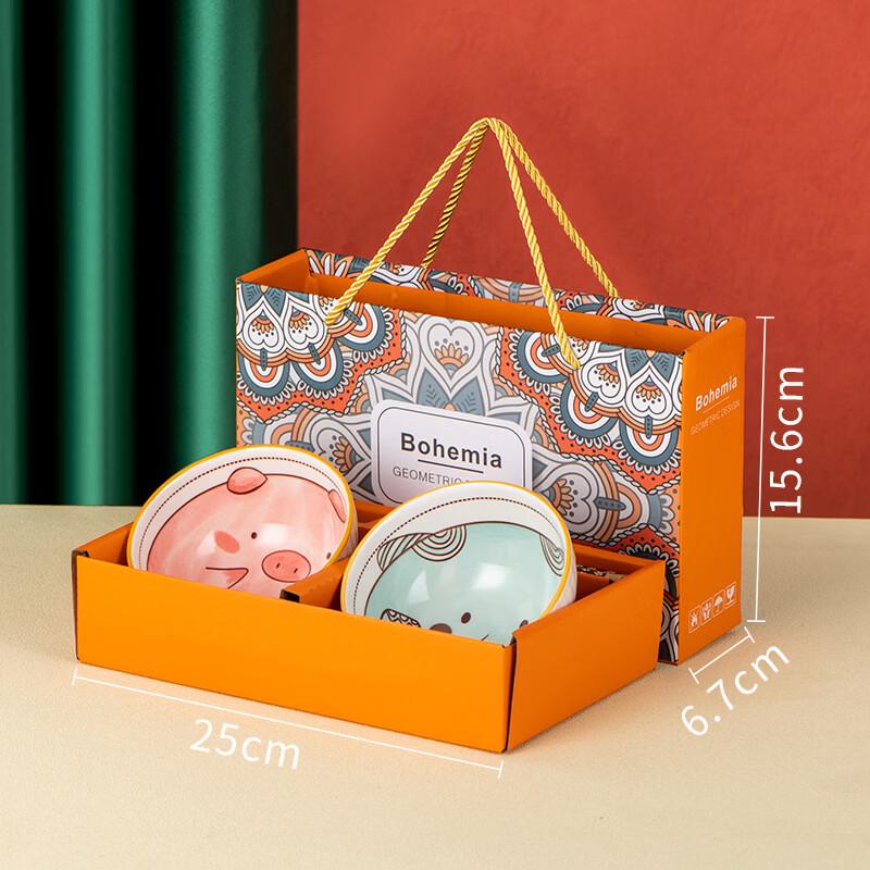 Cartoon Animal Japanese Tableware Gift Set