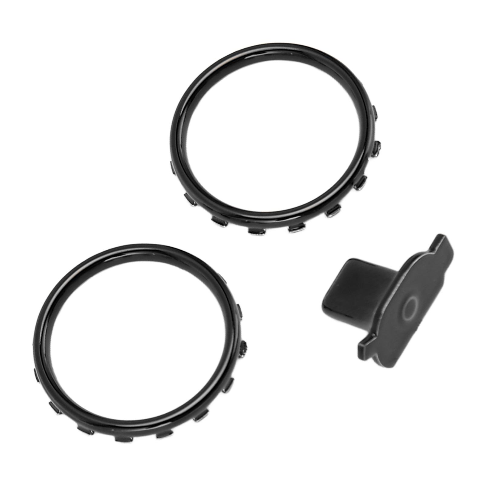 

Decorative Accent Rings for Xbox Elite Series 2 Controller Matte Chrome Switch Buttons Replacement