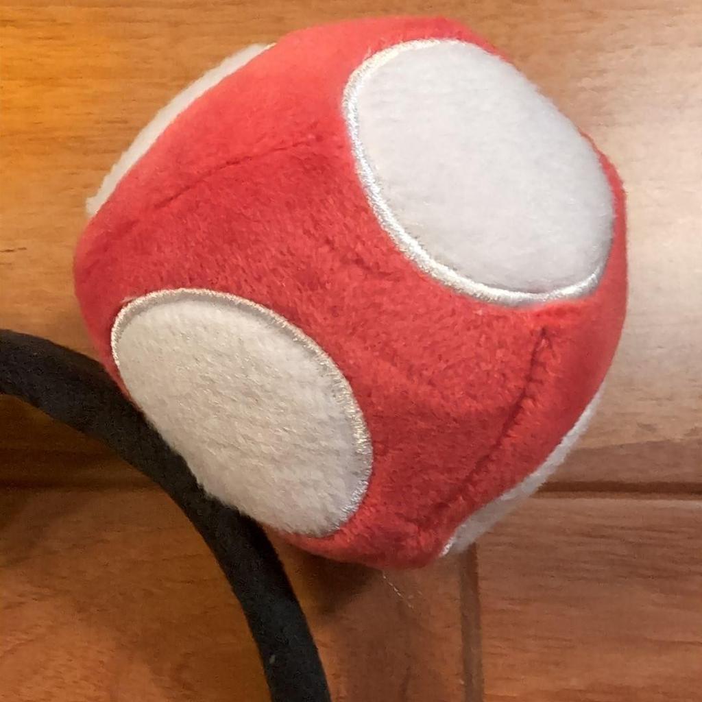 Super Nintendo World Mushroom Headband Ear Ears USJ Japan Theme Park Official JP