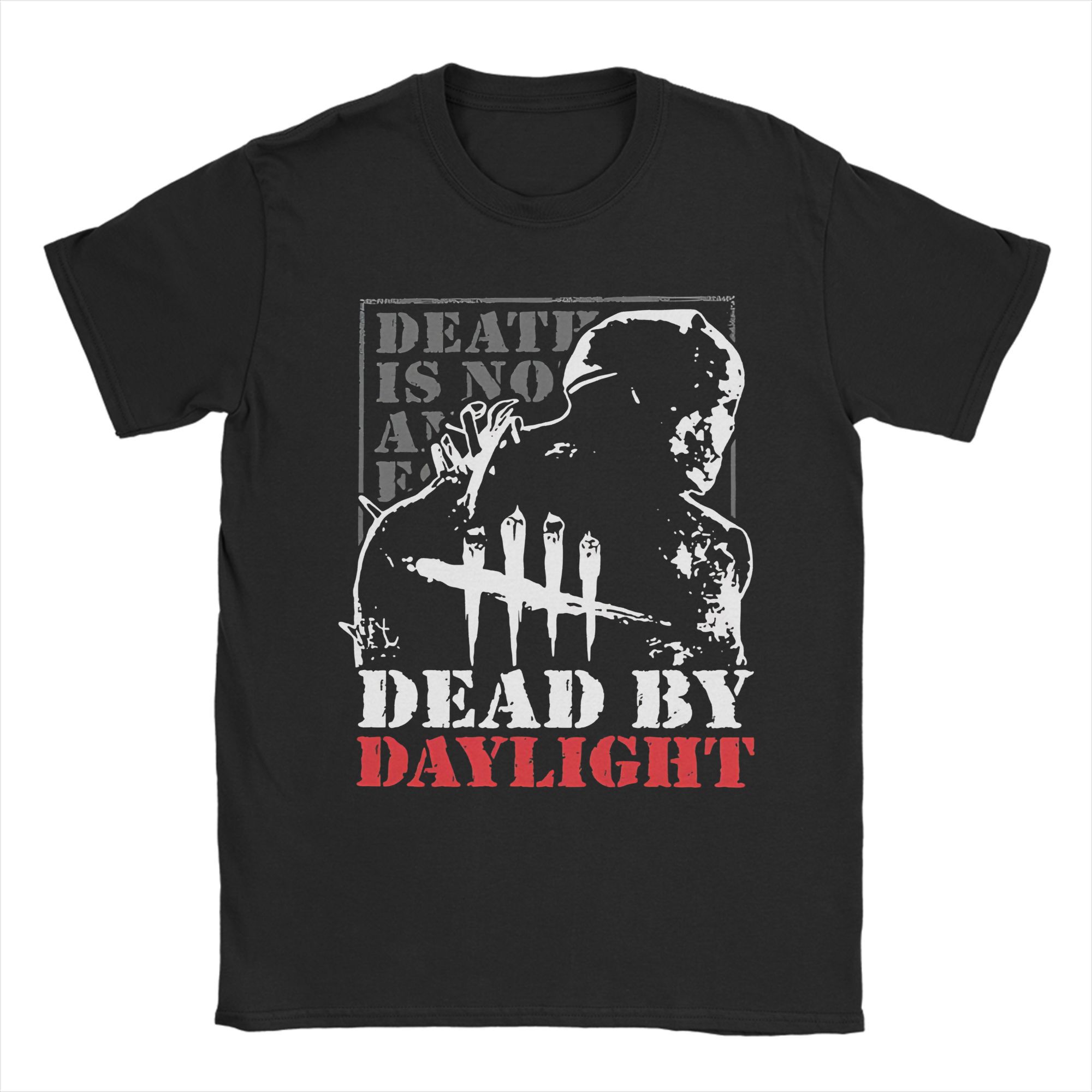 

Вінтажний Deads by Daylights Футболка Чоловіча 100% Бавовна Коротка Рукава DBD Відео Гра Круглий Виріз Літній Верх Футболка 4XL