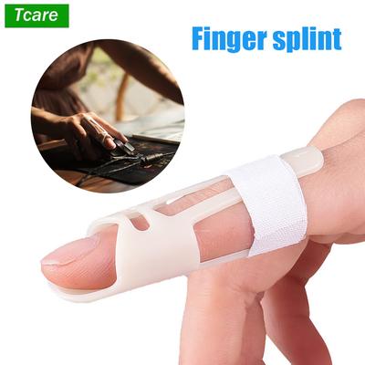 Durable And Safe Tcare Finger Splints Mallet Brace Plastic Finger Support Finger Immobilizer Joint Protection Injury Mallet Finger Osteoarthritis