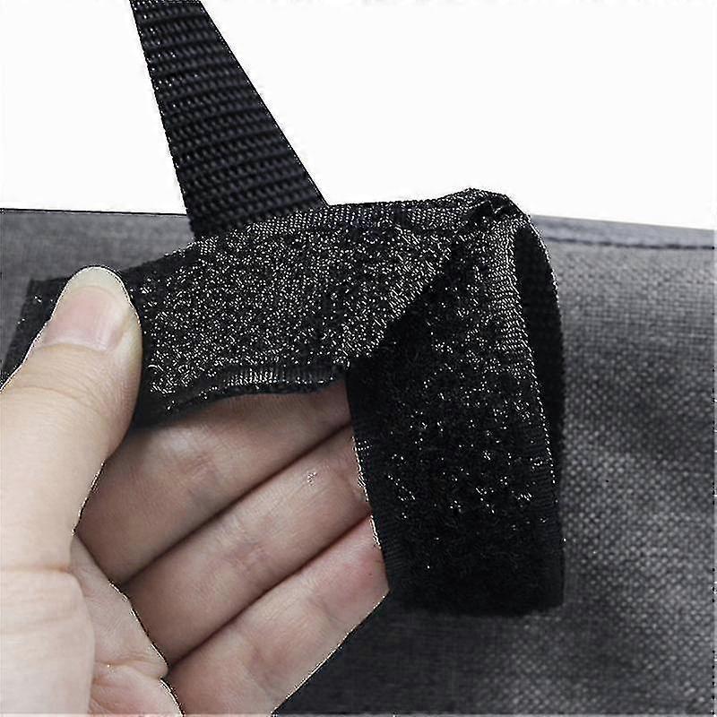 Waterproof Storage Bag Wheelchair Carry Bag Wheelchair Armrest Accessories Side Bag With Pouches Tra-color: Black