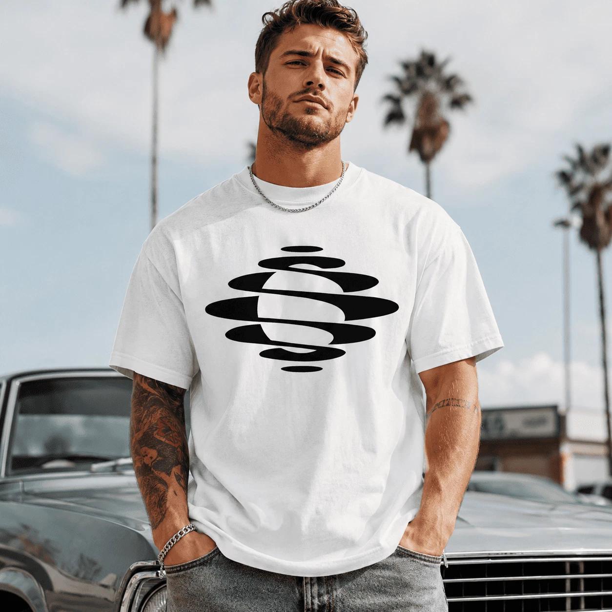 Cool Graphic T-Shirt Men s Casual Streetwear Summer Crew Neck Tee XL