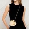 Metallic Acrylic Goose Egg Shape Bag Luxury Clutch Purse Mini Women's Wallet Shoulder Shell Chain Bag Party Crossbody Handbag