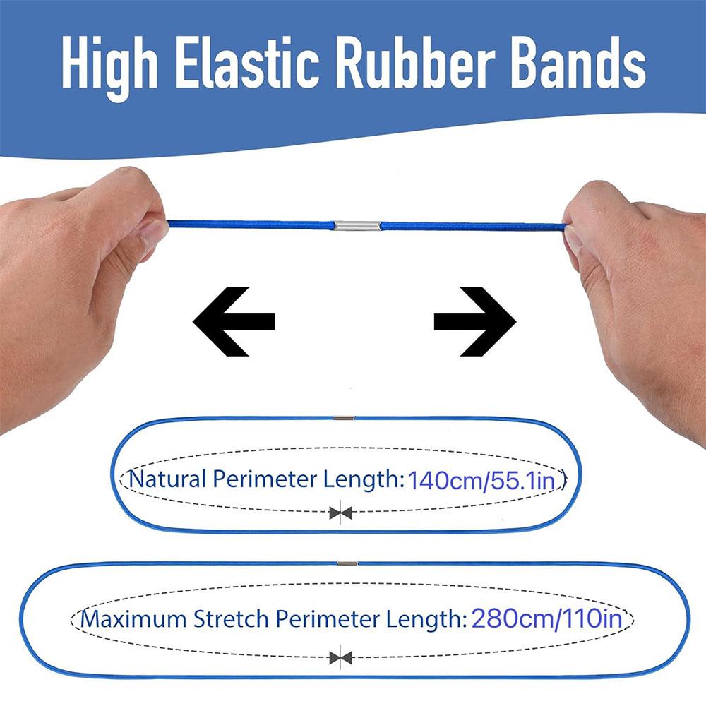 3pcs Garbage Can Rubber Bands, Band to Hold Trash Bags in Place