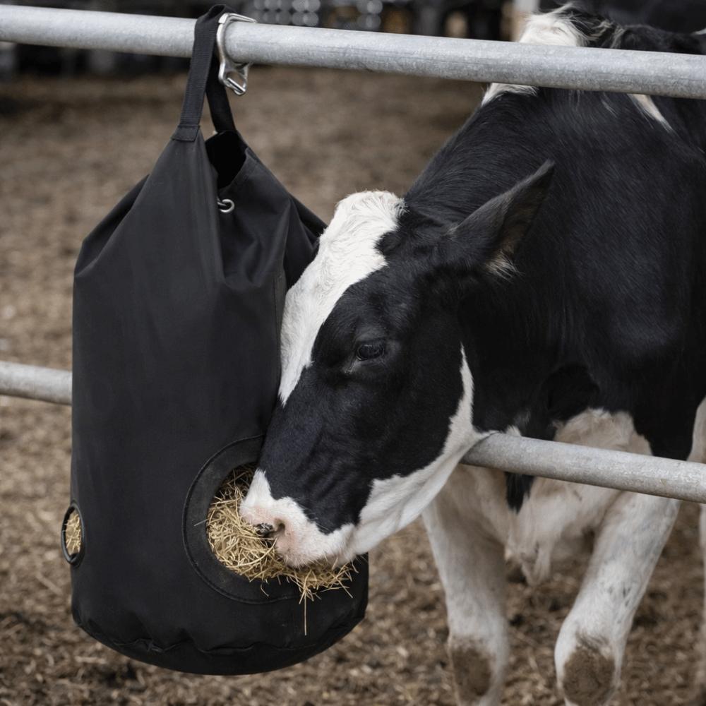 Large Capacity Slow Feeding Hay Bag Breathable Horse Hay Bag Durable Hay Storage Bag  Horse Care