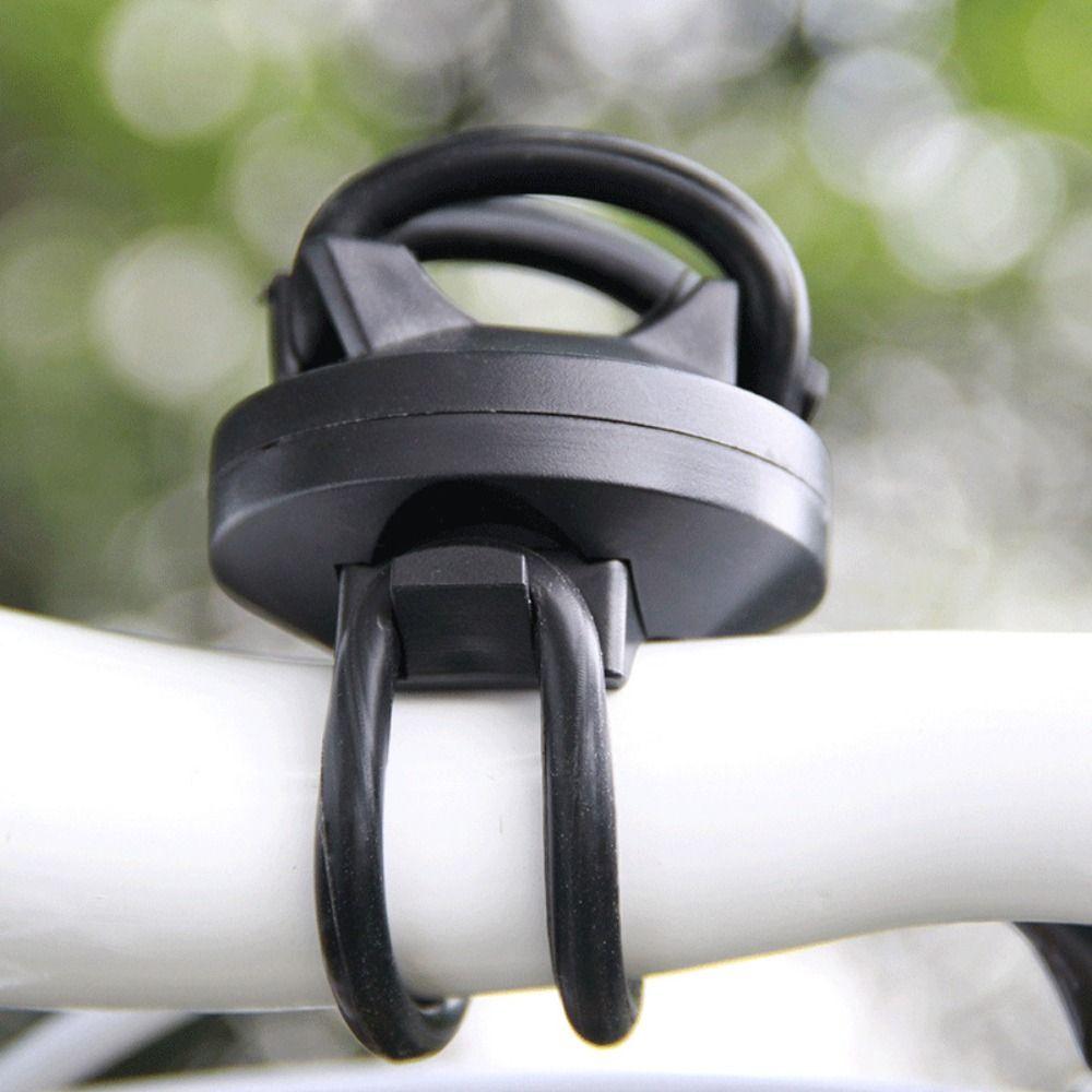Lightweight Bike Flashlight Mount 360 Degree Adjustable Torch Light Mount Clip Bicycle Accessory