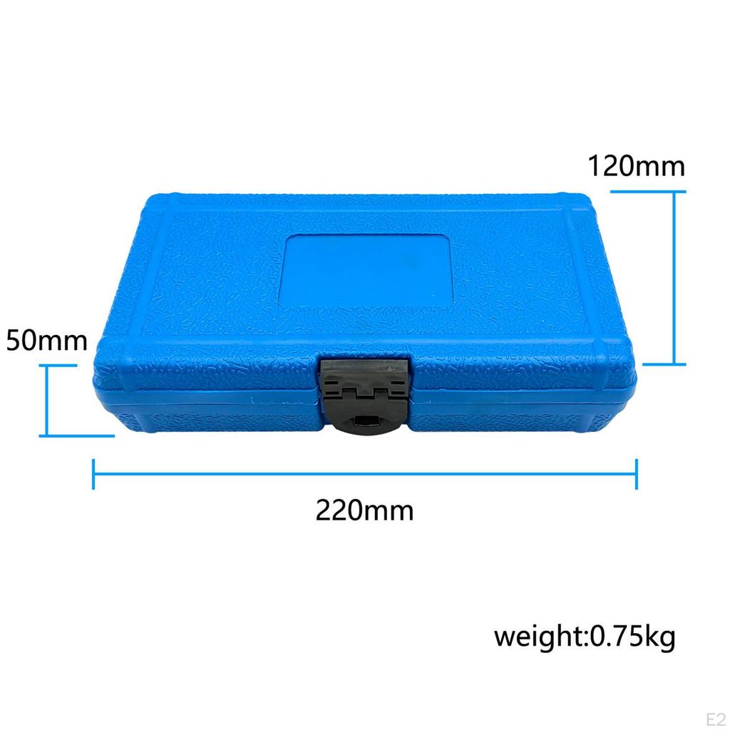 13x Motorrad Kettennieter Set Kette Trennwerkzeug Nietwerkzeug mit Tragekoffer Ausbau für