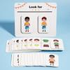 Childrens Matching With Find The Same Puzzle Toy For Preschool Learning Area With Paper Material For Cognitive Development And Brain Training