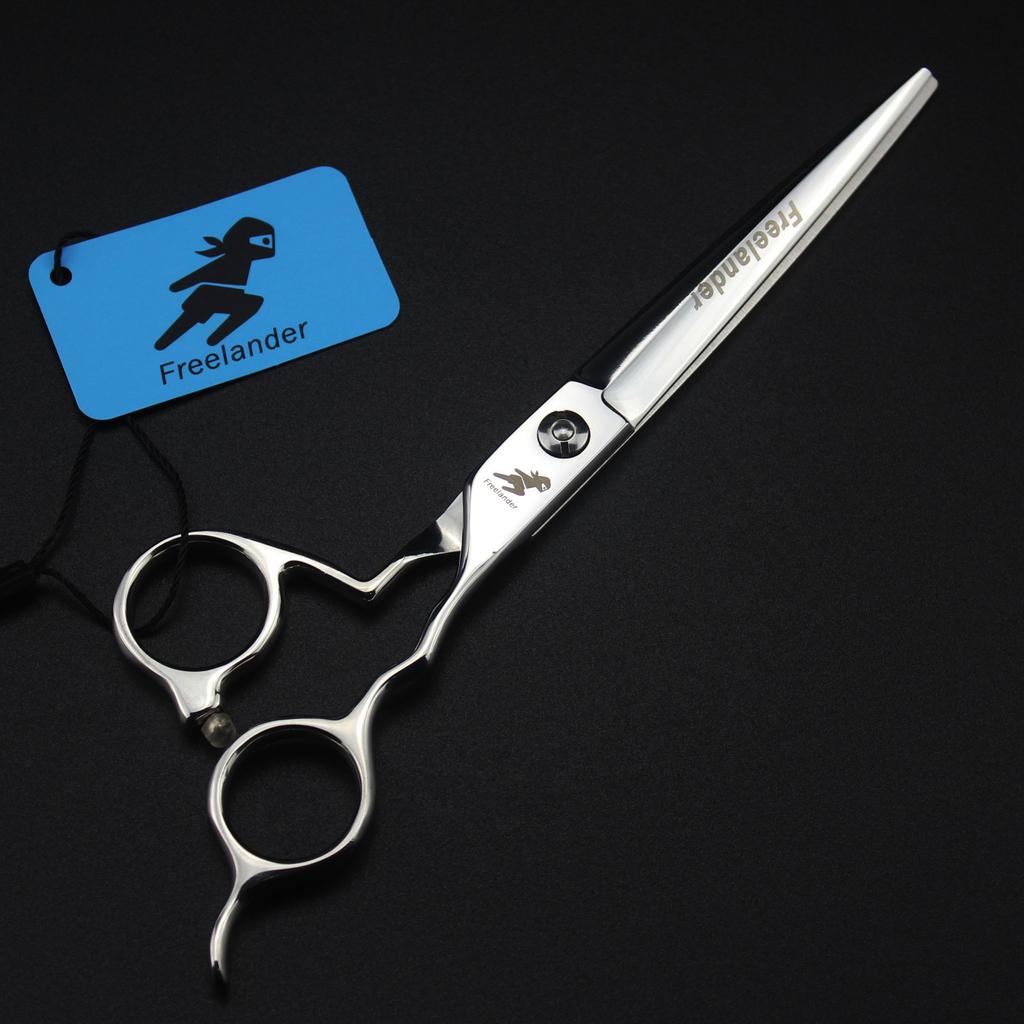 7.0 Inch Freelander 440C Personalized Curved Handle, Hair Scissors, Pet Scissors, Flat Scissors Px