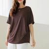 Dedra Hileopin Tuck STripe T shirT Tbf3118