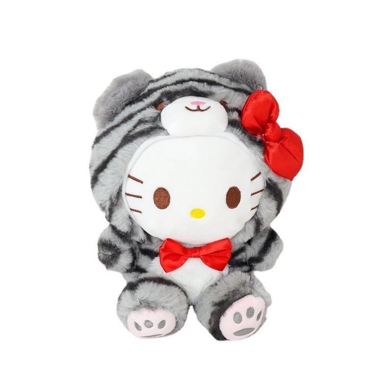 Adorable Tiger Kuromi My Melody Cinema Roll Pudding Dog Plush Toy Ultra Soft Short Plush Doll