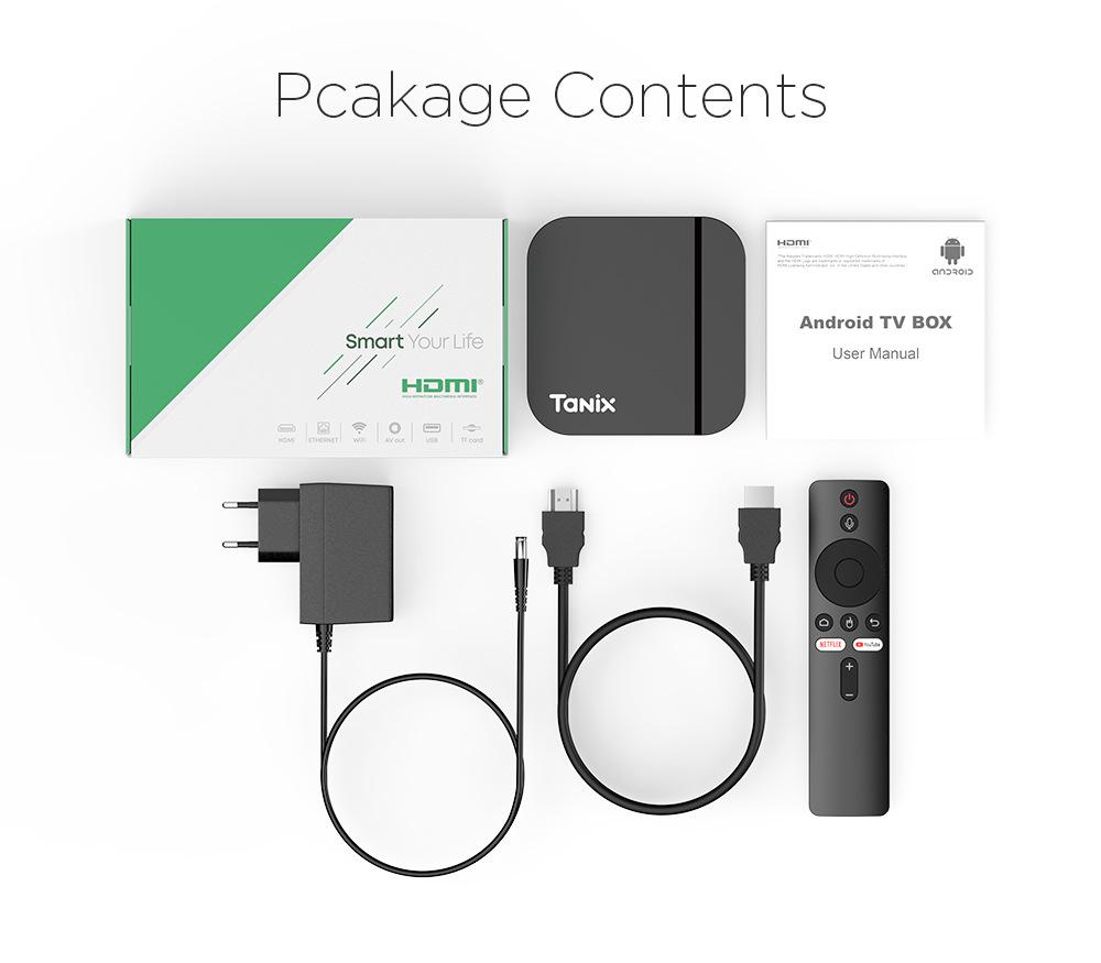 TANIX TX13 Android Set-top Box S905Y5, BT5.0, 4K 3D, WiFi6, HD TV.