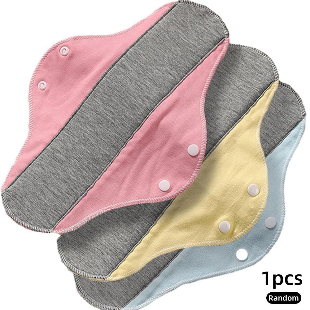 

Взрослые моющиеся хлопковые прокладки мягкие удобные дышащие впитывающие воду антипротекающие графеновые антибактериальные бактериостатические прокладки для трусов random,1-pcs разноцветный