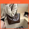 Retro Minimalist Single Shoulder Bag For Women With Large Capacity And Magnetic Closure For Daily Use