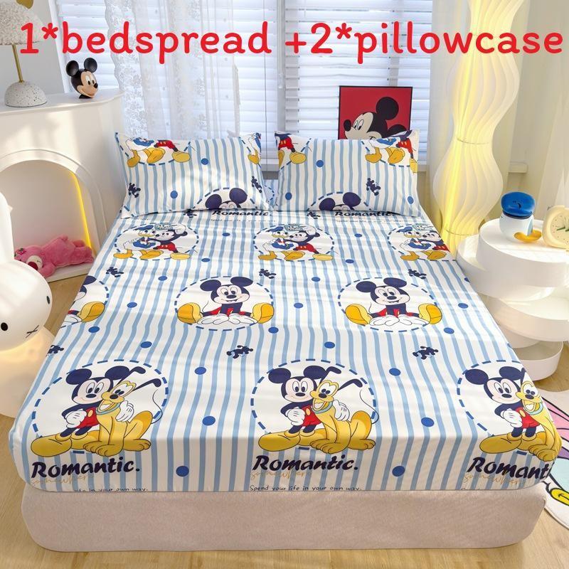 Toy Mouse Stitch Story Pattern Printing Bedspread Set Protective Cover