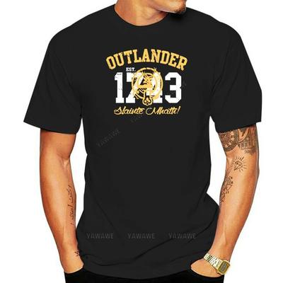 New Arrived Tshirt Printed Men T Shirt Cotton Short Sleeve Outlander Series Slante Mhath TShirt Women Tshirt Casual Tee Tops