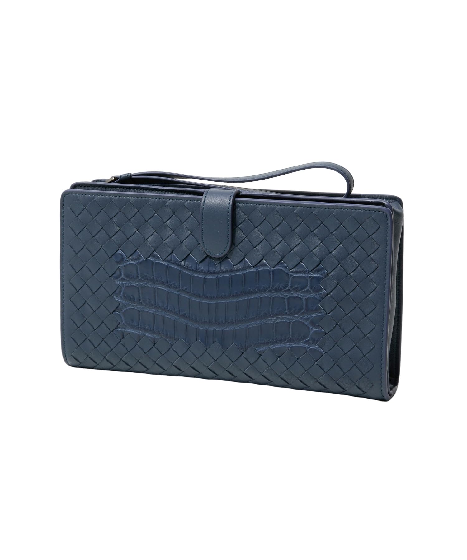 

Clutch Bag 426855 V00A6 Intrecciato NAVY [Bottega Veneta] Men s [Item] Темно-синій