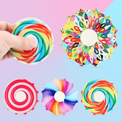 Spin Into Fun: Bright and Colorful Spinning Top Toys for Kids!