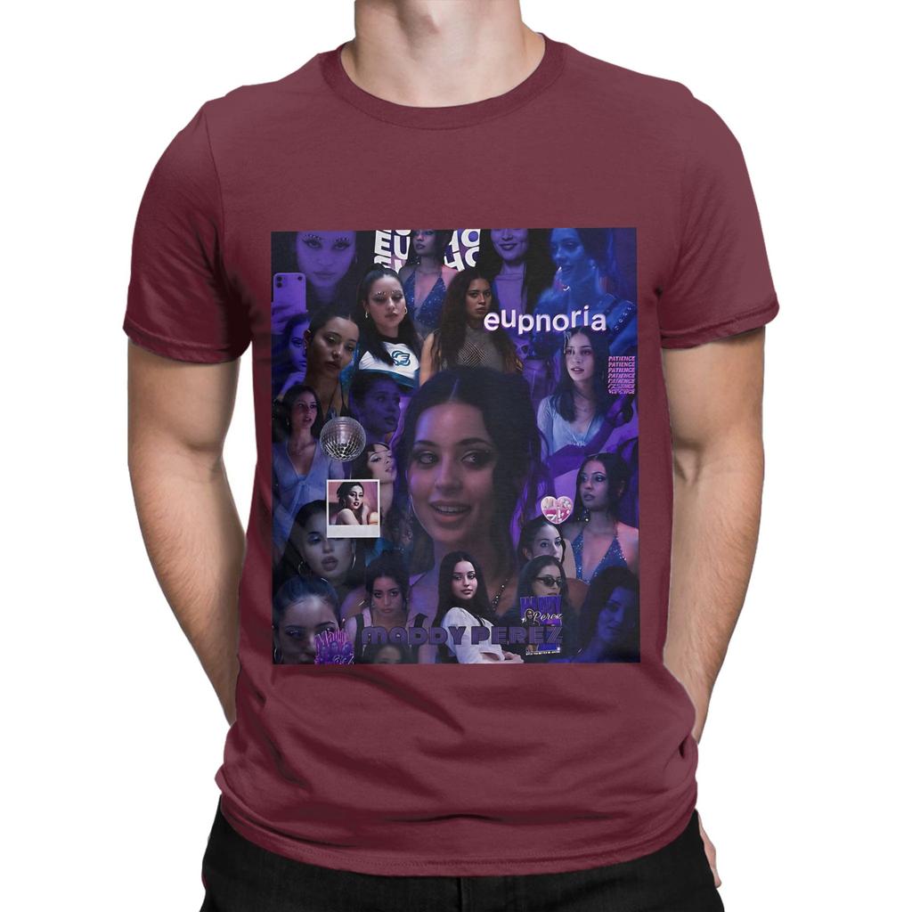 Eeuphoria Purple Graphic 100 Cotton Tshirt Eeuphoria Tees Tops For Unisex