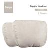 Universal Car Headrest Pillow Neck Cushion Woman Car Neck Pillows Man Waist Pillow Bolster Solid Color Car Neck Headrest