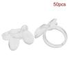 50 Stück Set Nagelfarbkarte Ring Blume Schmetterling Maniküre Gel-Farbdisplay-Werkzeug 01#