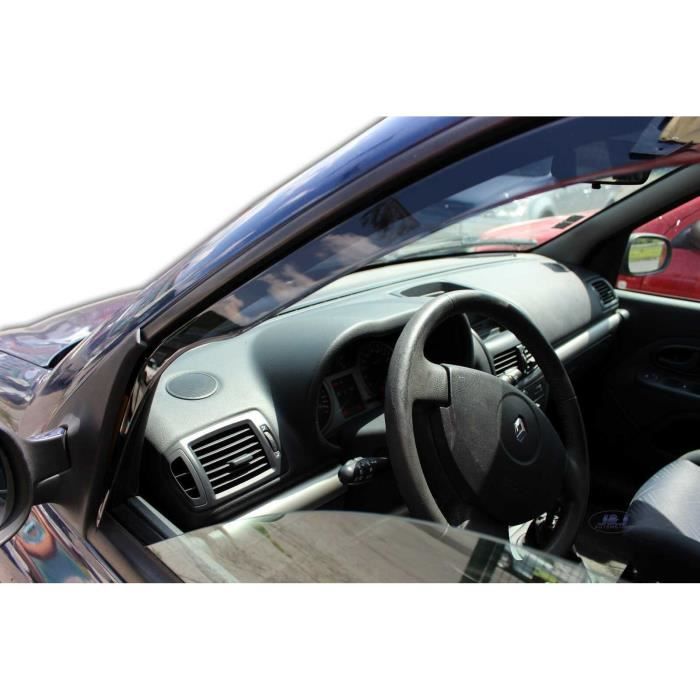 Déflecteurs d'air J&J AUTOMOTIVE Heko, Renault Clio 2 5P, Fumé, Acrylique renforcé