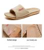 Summer Linen Embroidered Non-Slip Slippers for Men & Women