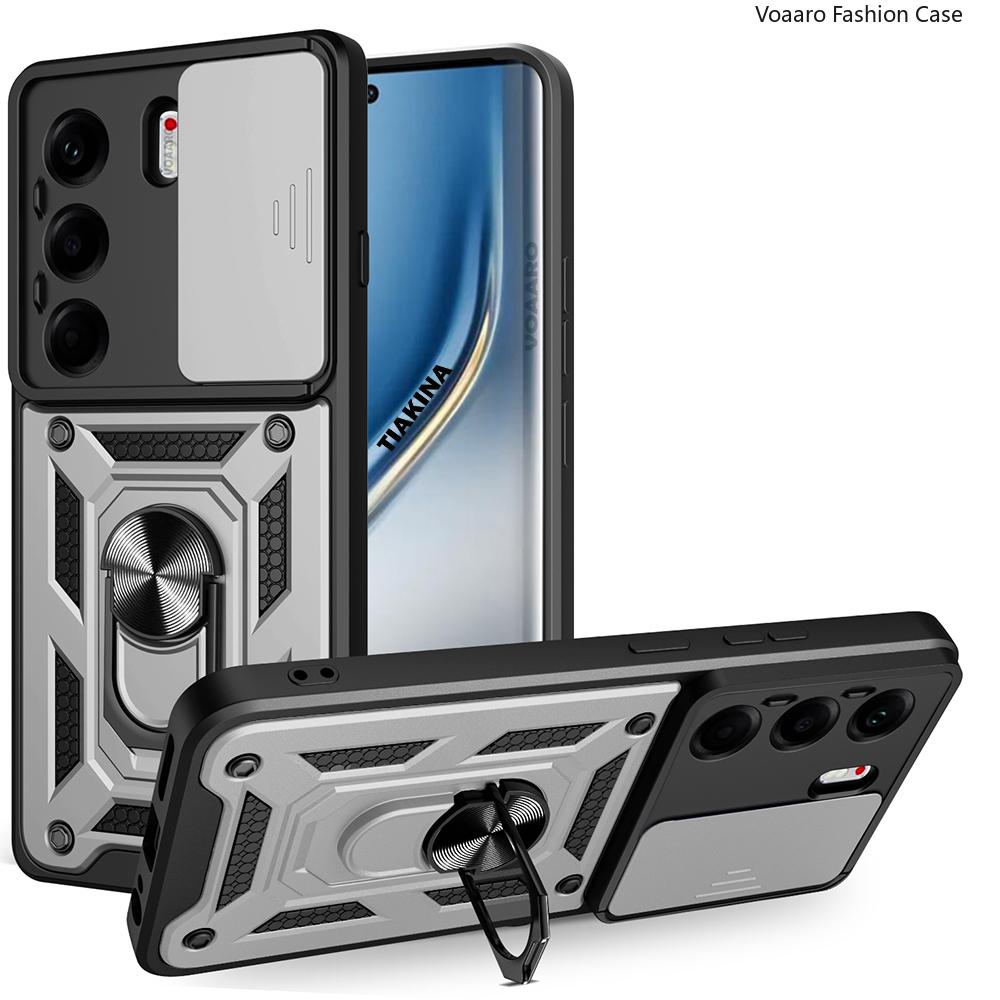 Slide Lens Armor Funda for Tecno Camon 40 Pro 4G Global Case for Tecno Camon 40 30 Premier 5G 30S Pro Case Magnetic Ring Cover