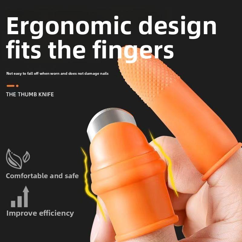 1 KS Kuchyňský palcový nůž na loupání česneku a sběr zeleniny, sběr pepře a fazolí