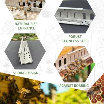 4lots Multipurpose Bees Hives Mouse Guard And Ventilation Gate Heavy Type Metal Beekeeping Essential Tool Top Sale