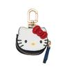 [ZITION] Hello Kitty Keychain, Key Ring, Key Hook, Carabiner, Mini Pouch, Mini Storage Pouch, Decorative, Cute (White A, Kitty)
