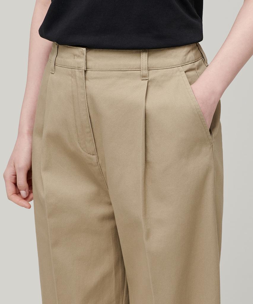 MUSINSA STANDARD WOMAN Women'S Tapered Chino Pants [Beige]