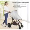 Solid Color Nursing Cover Muslin Fabric Stroller Cover Universal Breastfeeding Cover  Women