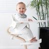 Stokke Official Tray Table for Fleas, White, Easy To Attach To Baby Set (Sold Separately), Plastic, Dishwasher Safe, 626001