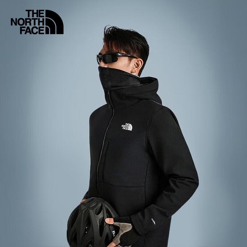 Мужская ветрозащитная водонепроницаемая софтшелл куртка The North Face 83S5 M