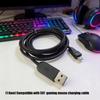 USB to Type C Mouse Cable PVC Mouse Line Wire for Gladius II ROG Spatha Replacement Part Repair Accessory