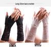 Women's Summer Lace Wrist Covers with Hollow-Out Sleeves for Tattoos and Scars