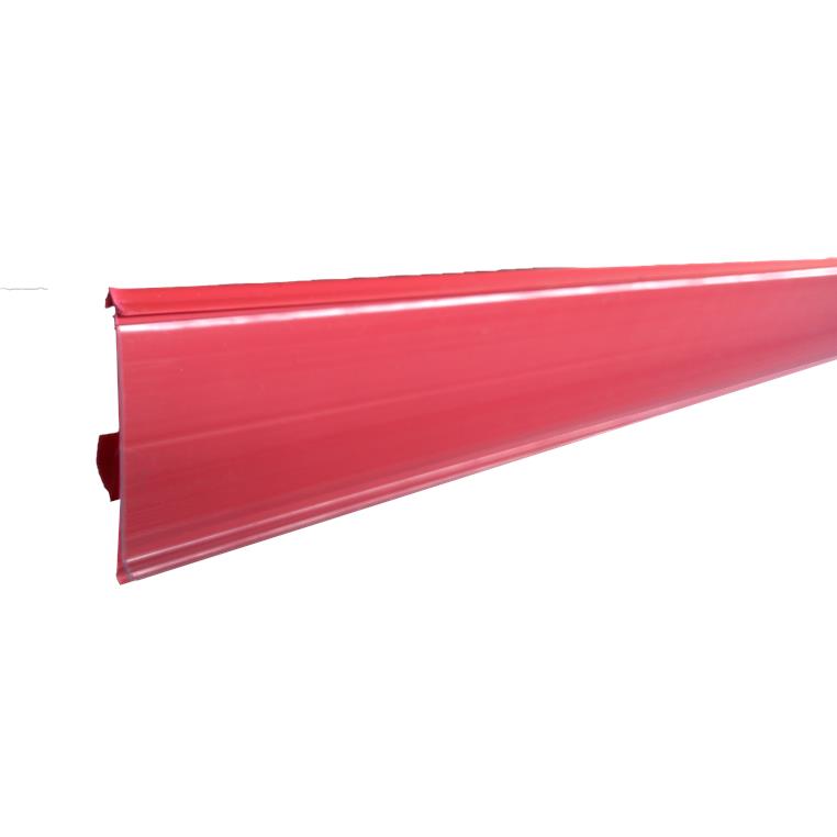 Price strip for shelf, plug-in, L-100cm, dark green, N