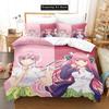 3D Print Quintessential Anime Quintuplets Bedding Set Boys Girls Twin Queen Full Size Duvet Cover Pillowcase Bed Adult Bedroom