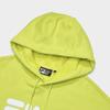 FILA 2023 Winter New Knit Hoodie Fashion Casual Loose Solid Color Knit Sweatshirt Couple Style Unisex Sweatshirt Sulfur-Green F51U348297F-YE
