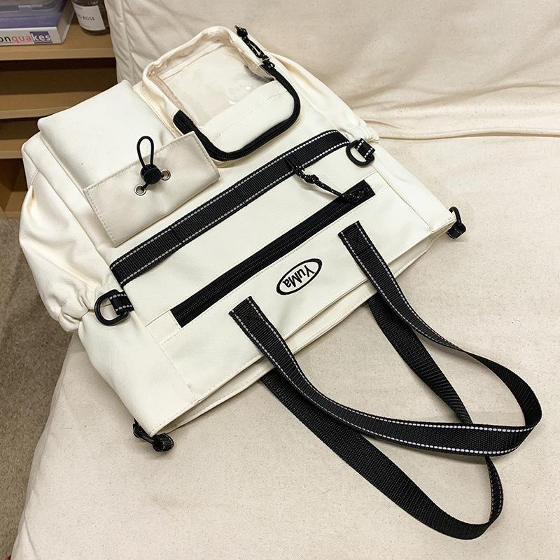 Children's Schoolbags Elementary School Students  Girls Junior High School Students  High School Pain Bags Multi Layer